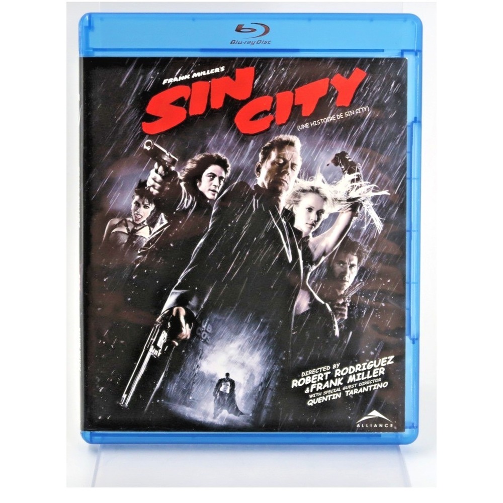 Sin City Blu-ray Frank Miller Robert Rodriguez Bruce Willis‎ Jessica Alba Movie